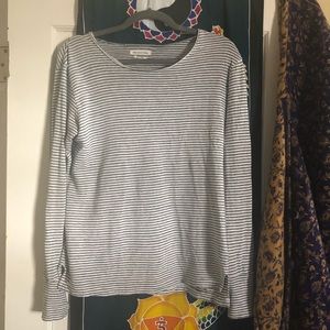 Isabel Marant Etoile Long Sleeve Linen Stripe